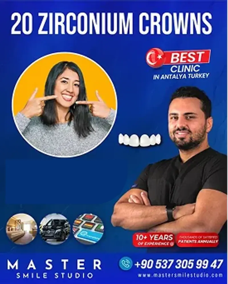 20 Zirkonyum Kaplama: Dayanıklılık ve Estetiğin Kusursuz Uyumu